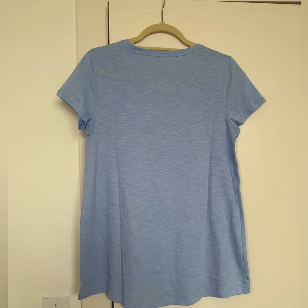 NWT Lilly Pulitzer Etta Scoop-Neck - Jacaranda Blue - Picture 4 of 5